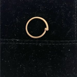 Tiffany & Co. Rose Gold T1 ring with Diamonds, 2.5mm